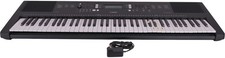 Yamaha PSR-EW310 76-Key Portable Digital Keyboard, Black, with Music Stand, Power Adapter, Note Strip & Manuals — listing 3