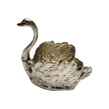 Continental 800 Silver Figural Swan Open Salt Cellar — listing 3