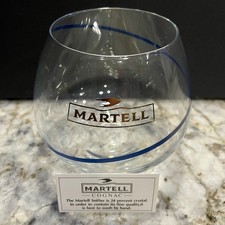 Martell Cognac Branded Tulip-Shaped Snifter Tasting Glass