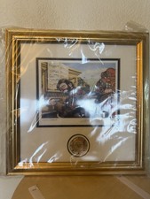 Leighton-Jones Emmett Kelly Clown Limited Edition Print '1982/5000' Signed, Framed with Emmett Kelly Original Seal — listing 2