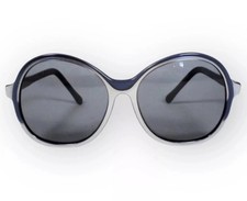 Vintage French Sunglasses with Grey Lenses and Gold Rims, Size 49/000 — listing 4