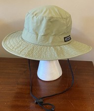 DPC Dorfman Pacific Khaki Cotton Bucket/Outdoor Hat, Size Small — listing 6