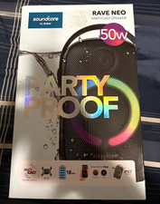Soundcore Rave Neo Portable Bluetooth Party Speaker, Black, 16" Tall — listing 5