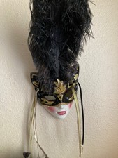 Clay Art SF Black Tuxedo Cat Holding Fish Ceramic Cookie Jar, 1989 — listing 4