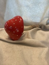Red Glazed Ceramic Garden Planter with Reactive Speckled Glaze — listing 6