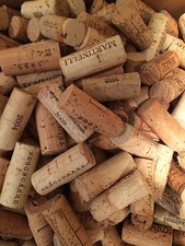 Two Large Glass Jars Filled with Used Wine Corks (Craft/Decor Lot) — listing 5