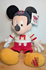 Disney Mickey Mouse Small Plush Keychain / Bag Charm in Blue & Purple Anniversary Outfit — listing 4