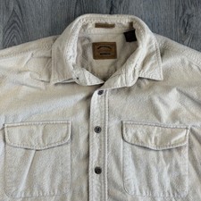 St. John's Bay Chamois Cloth Button-Down Shirt with Suede Elbow Patch Detail — listing 2