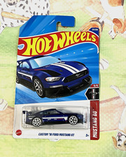 Vintage Hot Wheels Redline Ford Mustang Stocker, Red with #23 Racing Tampos — listing 3