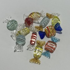 Murano-Style Hand-Blown Art Glass Candies, Lot of 34 — listing 3