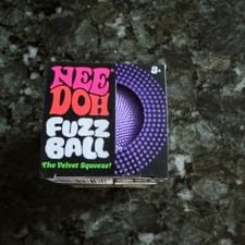 NeeDoh Fuzz Ball 'The Velvet Squeeze' Pink Fidget Sensory Toy — listing 6