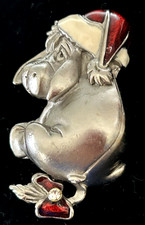 Disney Eeyore Pewter Silver-Tone Brooch Pin — listing 3