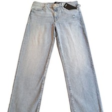 Hudson Jeans Nico Midrise Straight Jeans, Dark Wash, Size 32, listing 4