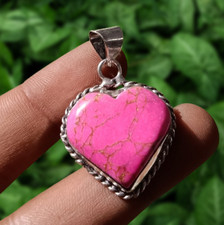 Handmade Stamped Metal Heart Pendant with Floral and Line Motifs — listing 2
