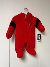 Chicago Bulls Baby Security Blanket with Teddy Bear Plush — listing 5