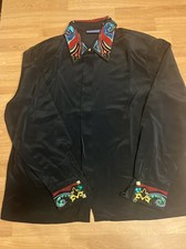 sequin blouse Black Sequin Long Sleeve Button-Down Shirt — listing 2