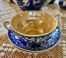 Vintage Japanese Imari-Style Phoenix Bird Porcelain Teacup — listing 5