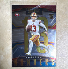 2023 Panini Select Draft Picks Brock Purdy #133 Prizm Cracked Ice, listing 3