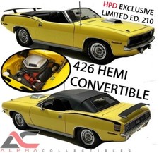 1970 Plymouth Hemi 'Cuda 1:18 Scale Diecast Model Car in Plum Crazy Purple — listing 4