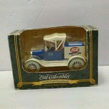 ERTL 1913 Ford Model T Delivery Van Die-Cast Coin Bank - IGA 'Across the USA' — listing 4