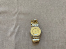 Swatch Ladies' Watch with Pink Dial, Multicolor Numerals and Multi-Strand Bead Wire Cable Bracelet — listing 5