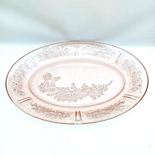Pink Depression Glass "Sharon/Cabbage Rose" Dessert Cup — listing 6