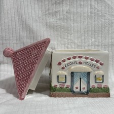 Group of Vintage Ceramic Cookie Jars (Bear on Stump, Little Red Riding Hood-style Figure, Hen on Basket) — listing 2