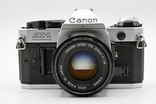 Canon AE-1 Program 35mm SLR Film Camera Body (Chrome) — listing 2