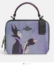 Coach x Disney Villains Maleficent Dragon Sling Pack in Green Leather