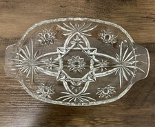 Anchor Hocking Early American Prescut Star of David Divided Relish Dish — listing 5