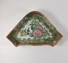 Chinese Famille Rose Porcelain Sweet Meat / Lazy Susan Serving Set in Lacquered Wood Box — listing 4