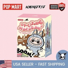 POP MART The Monsters Labubu Exciting Macaron Vinyl Face Blind Box