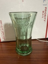 Coca-Cola Libbey Green Glass Contour Tumblers (Set) — listing 6