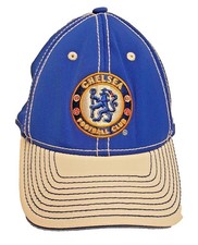 Adidas Chelsea Football Club Embroidered Flex-Fit Cap, Navy Blue