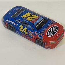Jeff Gordon #24 NASCAR Car-Shaped Collectible Tin with 6 Sealed Pins/Magnets Set — listing 3