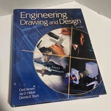 Engineering Drawing and Design, Third Edition — Jensen/Helsel (Hardcover Textbook) — listing 5