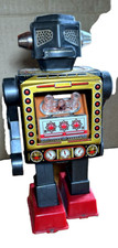 Horikawa (SH) Battery Operated Attacking Martian Tin Robot with Original Box Fully working — listing 6