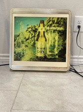 Vintage Michelob Light Rotating Motion Beer Sign Hanging Bar Light — listing 2