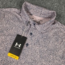 Under Armour The Playoff Polo Men's Golf Shirt, Color-Block, Size XXL — listing 4