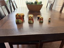 Russian Hand-Painted Wooden Matryoshka Nesting Doll with Poppy Floral Motif — listing 2