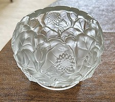Fenton Lime Green Custard Satin Water Lily Pedestal Compote, 6 inches — listing 3