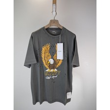 Satisfy Running MothTech Organic Cotton T-Shirt, Distressed Gray, Size M — listing 4