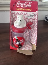 Vintage 1998 Coca-Cola Ceramic Coffee Mug with Graffiti/Pop-Art Bottle Design — listing 6