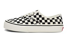 Vans Kids Authentic Pastel Checkerboard Low-Top Sneakers, US Youth 2.0