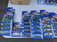 Hot Wheels Carded Diecast Car Collection (Large Wall Display Lot, 80+ Cars)