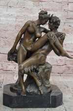 Bronze Sculpture of Seated Nude Woman with Head on Knees, Signed and Numbered /30