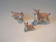 Miniature Bone China Animal Figurines (Poodle, Squirrel, Horse), Set of 3 — listing 4