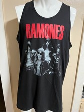Ramones Presidential Seal Eagle Graphic Sleeveless Muscle Tank, Women's Large — listing 5