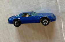 Vintage Hot Wheels Blue Die-Cast Sports Car with Flame Graphics, Mattel 1977 — listing 4