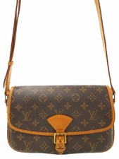 Louis Vuitton Monogram Canvas Tote with Blue Leather Straps and Vachetta Handles